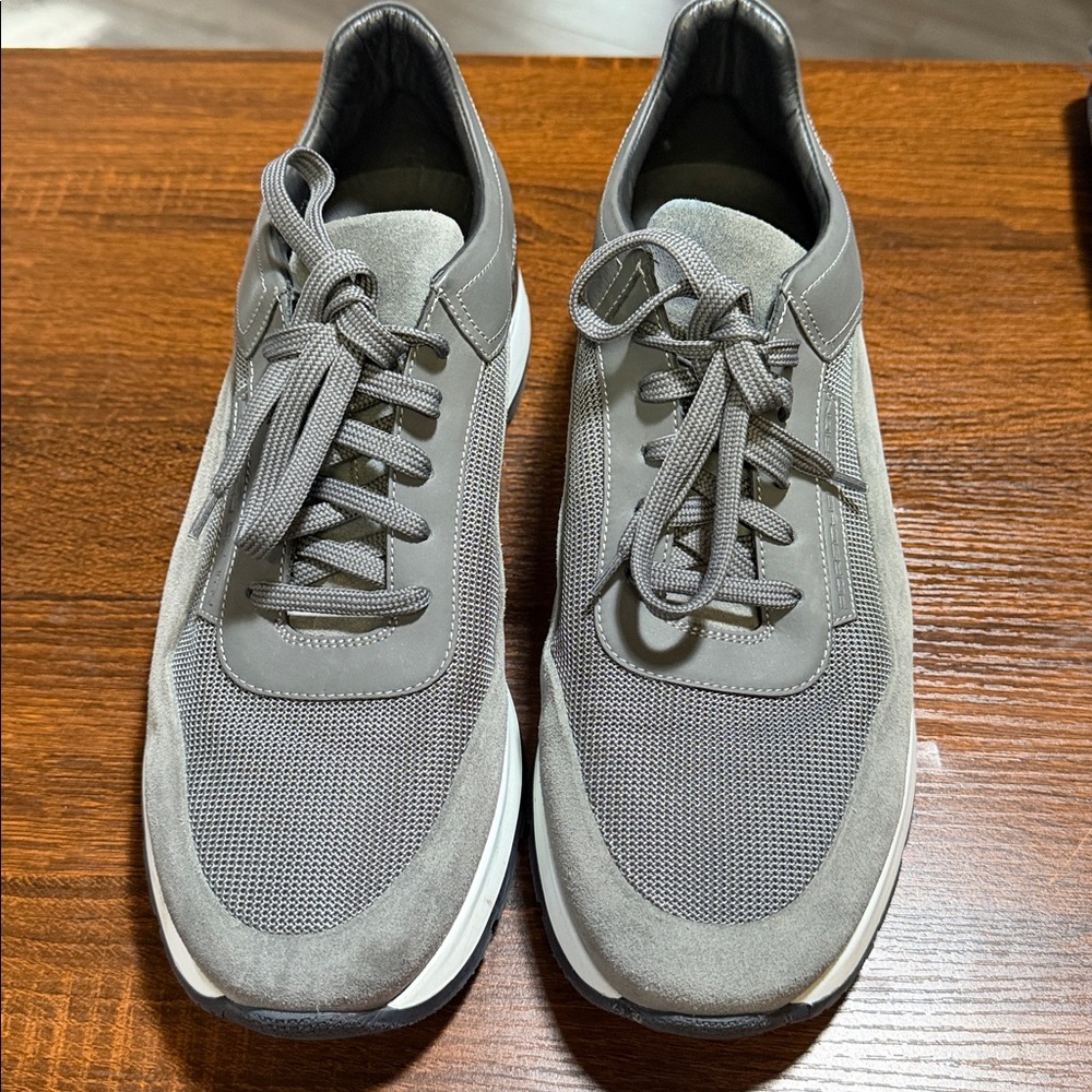Porsche Design Gray and White Men's Sneakers